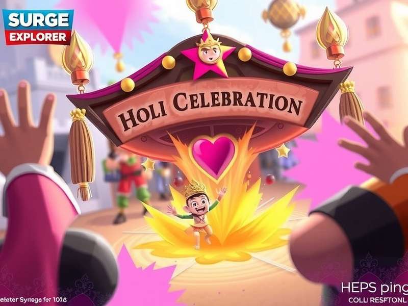 Surge Explorer Holi Celebration
